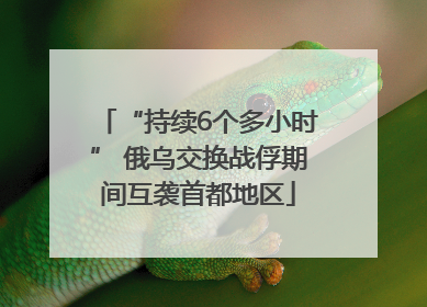 “持续6个多小时” 俄乌交换战俘期间互袭首都地区