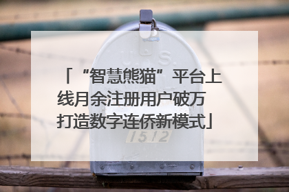 “智慧熊猫”平台上线月余注册用户破万 打造数字连侨新模式