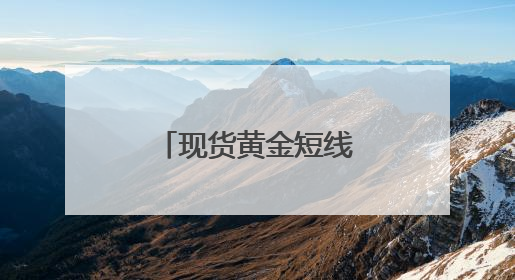 现货黄金短线反弹13美元