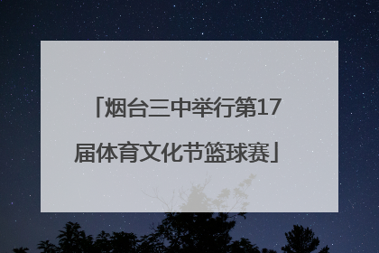 烟台三中举行第17届体育文化节篮球赛