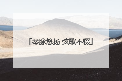 琴脉悠扬 弦歌不辍