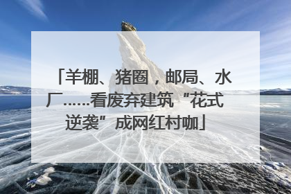 羊棚、猪圈，邮局、水厂……看废弃建筑“花式逆袭”成网红村咖