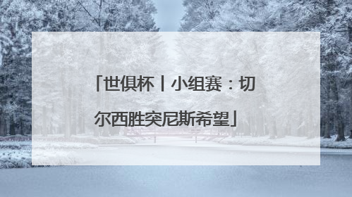 世俱杯丨小组赛：切尔西胜突尼斯希望