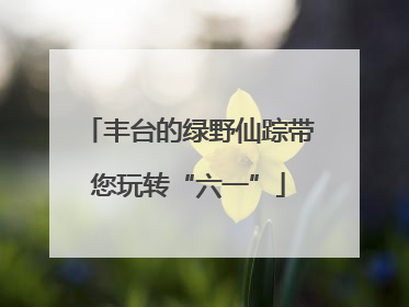 丰台的绿野仙踪带您玩转“六一”
