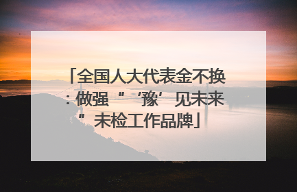 全国人大代表金不换：做强“‘豫’见未来”未检工作品牌