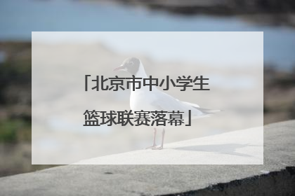 北京市中小学生篮球联赛落幕