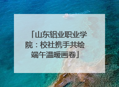 山东铝业职业学院：校社携手共绘端午温暖画卷
