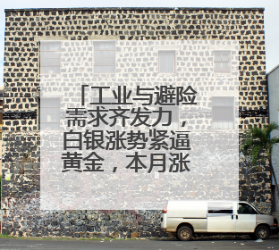 工业与避险需求齐发力，白银涨势紧逼黄金，本月涨幅已逾10%