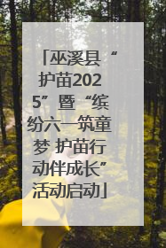 巫溪县“护苗2025”暨“缤纷六一筑童梦 护苗行动伴成长”活动启动