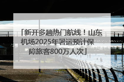 新开多趟热门航线！山东机场2025年暑运预计保障旅客800万人次