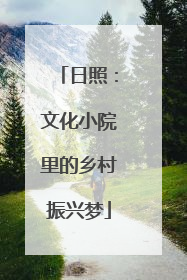 日照：文化小院里的乡村振兴梦
