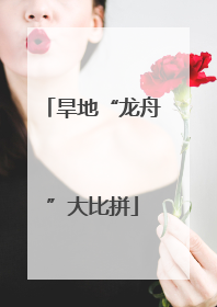 旱地“龙舟”大比拼