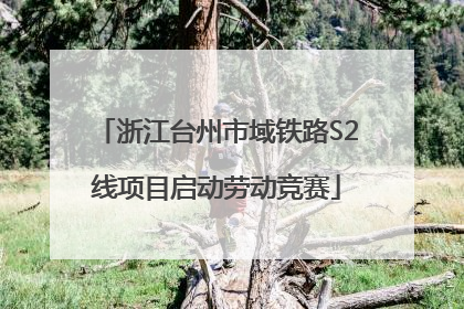 浙江台州市域铁路S2线项目启动劳动竞赛
