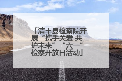 清丰县检察院开展“携手关爱 共护未来”“六一”检察开放日活动