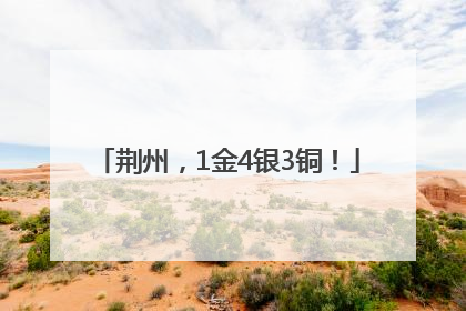 荆州，1金4银3铜！