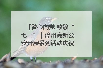 警心向党 致敬“七一”｜漳州高新公安开展系列活动庆祝建党104周年