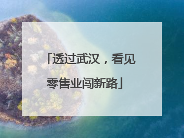透过武汉，看见零售业闯新路