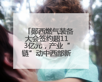 郧西燃气装备大会签约超113亿元，产业“链”动中西部新未来