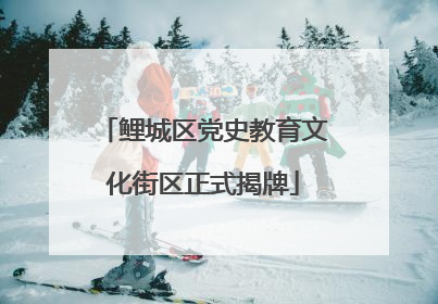 鲤城区党史教育文化街区正式揭牌